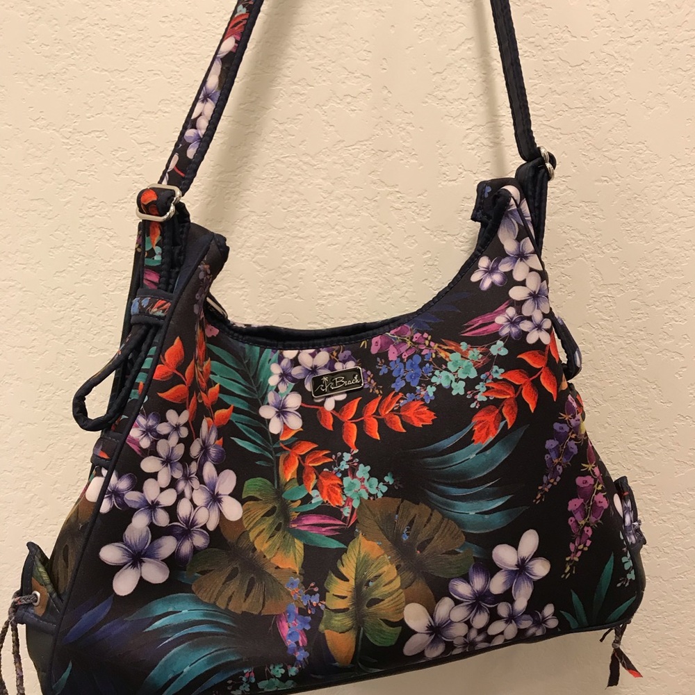 Beach brand floral bag